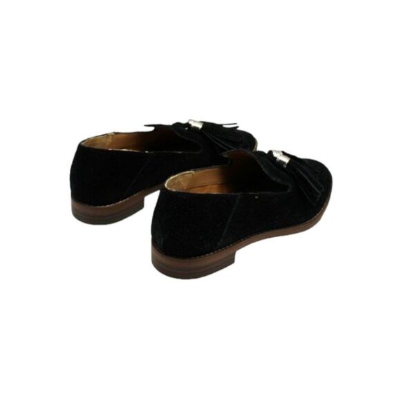 Franco Sarto Womens Black Loafers - Picture 4 of 8